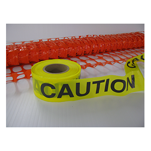 caution tape houston contractor fencing orange mesh vinyl fence