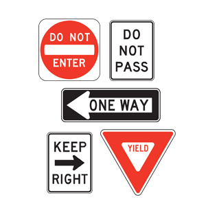 regulatory signs houston yield sign do not enter do not pass one way signs street signs road work signs