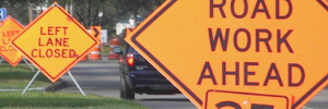 Rent Traffic Control Houston Barricades Reflective Street Cones Signs TMA Water Filled Barriers
